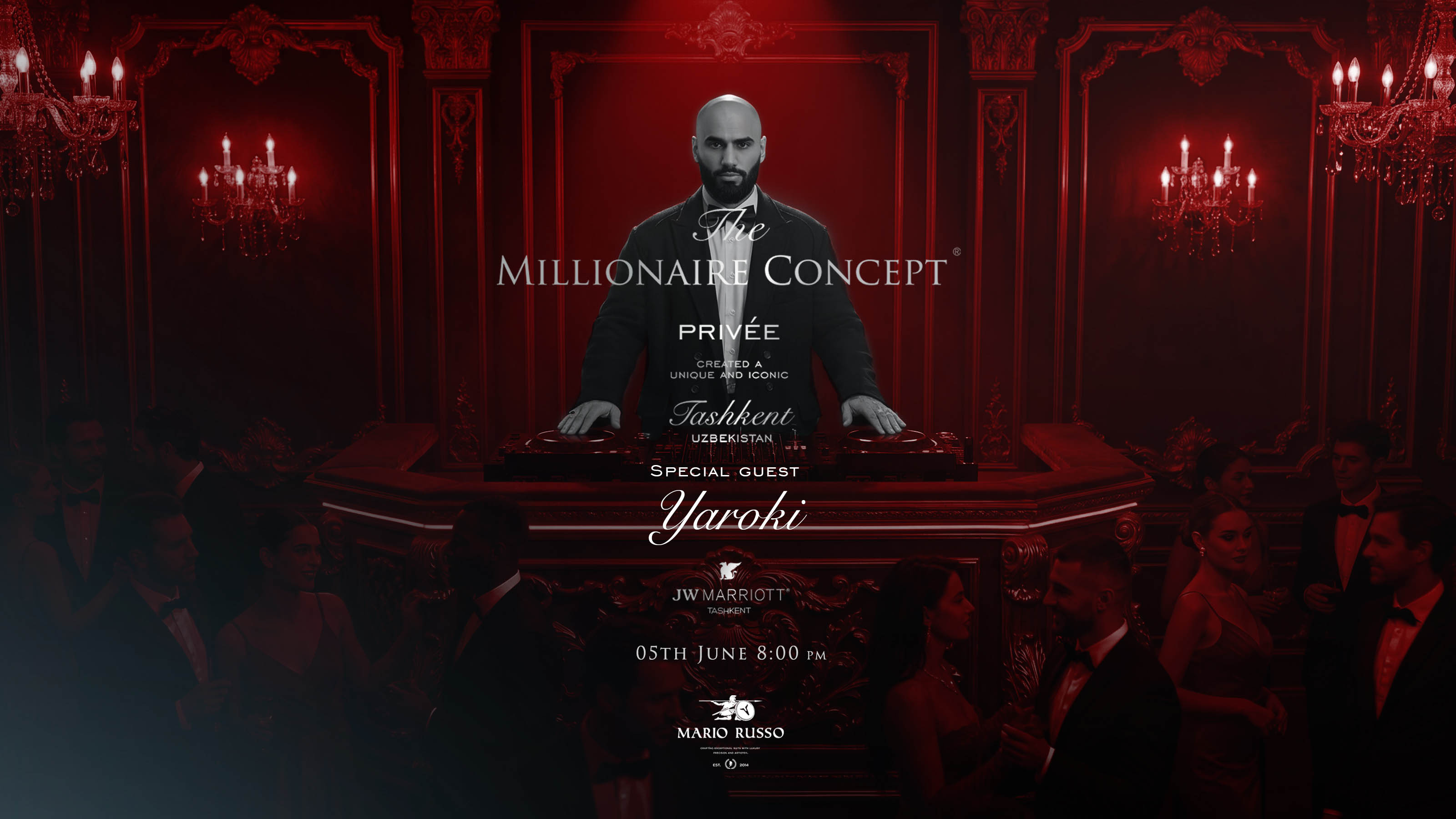 Millionaire Concept Gala Tashkent Featuring an Exclusive Performance by HammAli (Yaroki)