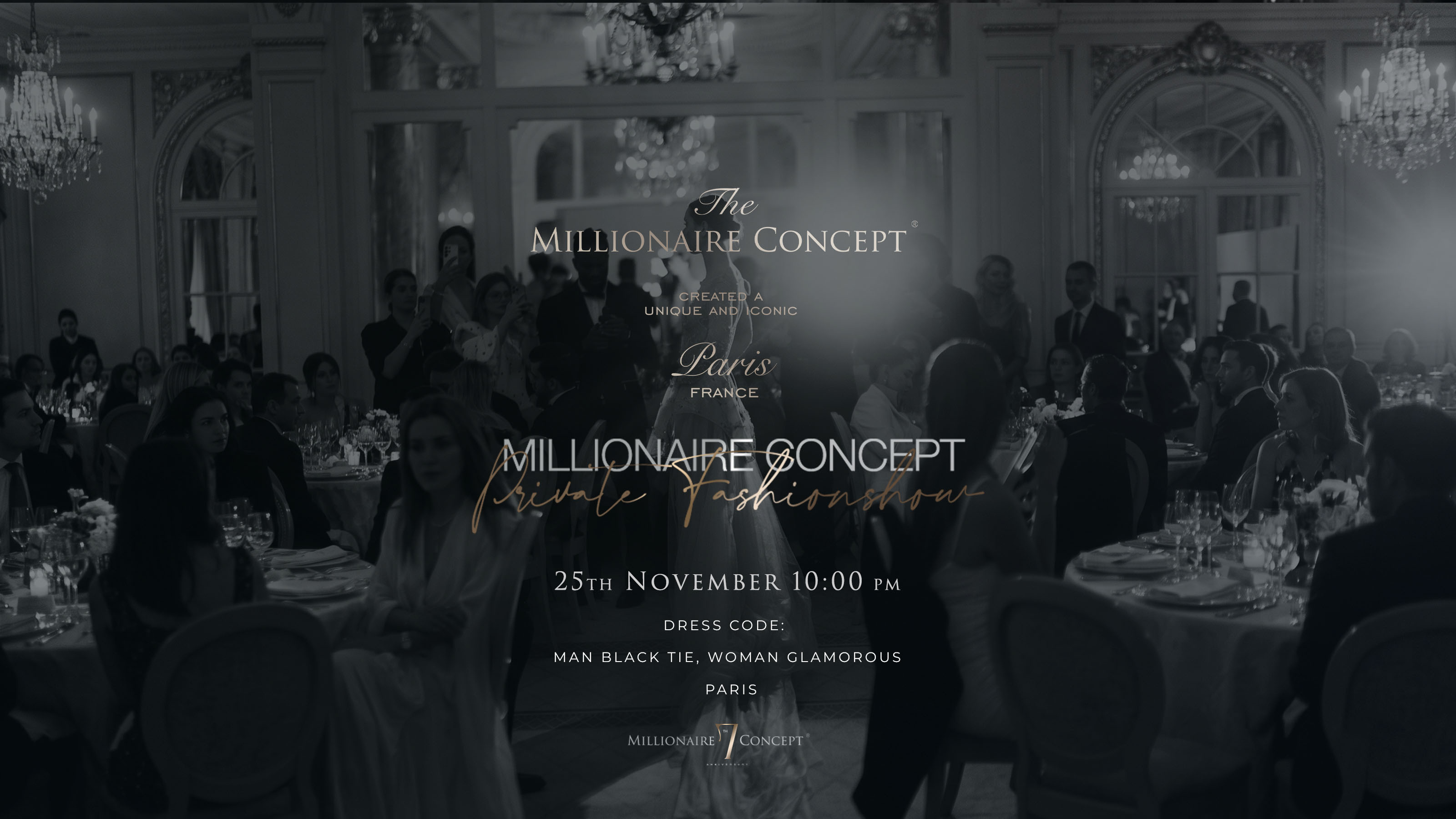  Millionaire Concept Brings an Exclusive Couture Moment to Paris for Its 7th Anniversary