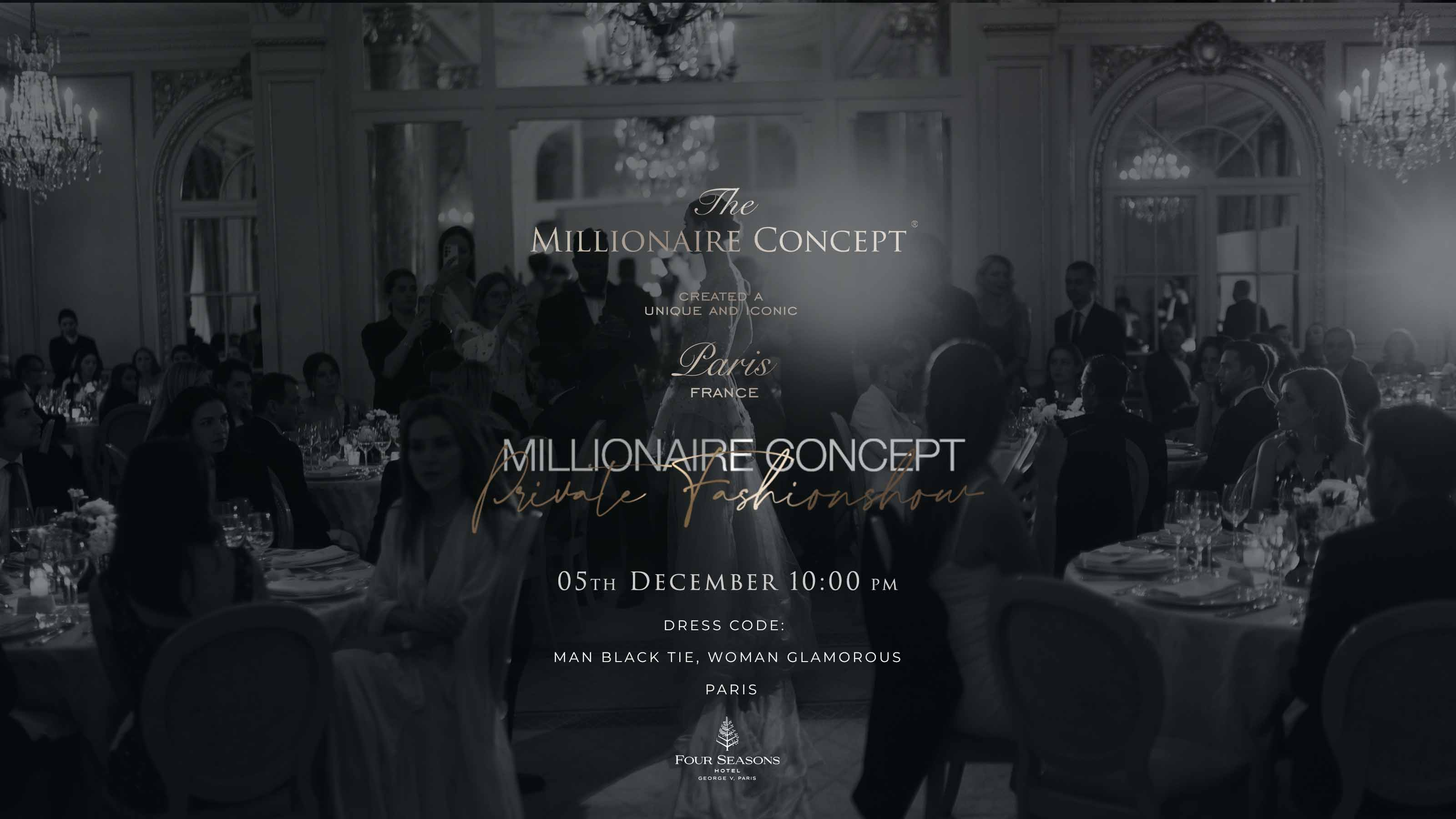 Millionaire Concept Brings an Exclusive Couture Moment to Paris for Its 7th Anniversary
