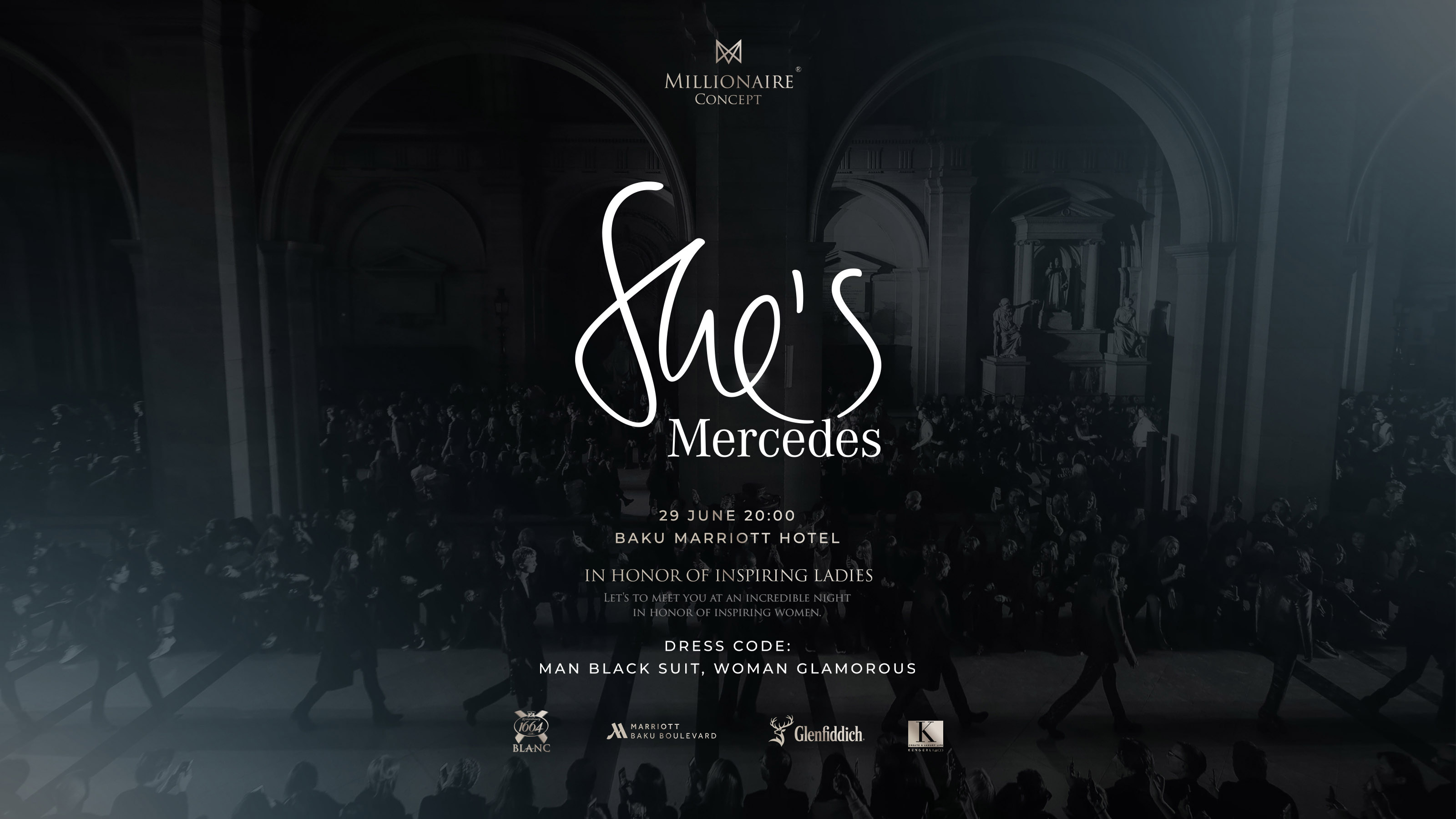 She Is Mercedes Project Created By Mercedes Benz Were Took Place In Baku By The Millionaire Concept.