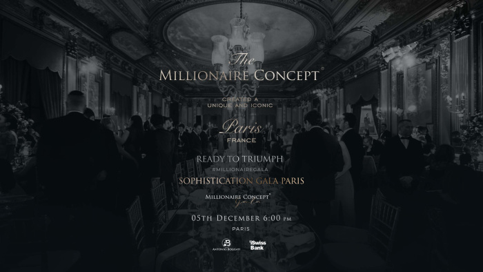 Millionaire Concept’s 7th Gala Arrives in Paris